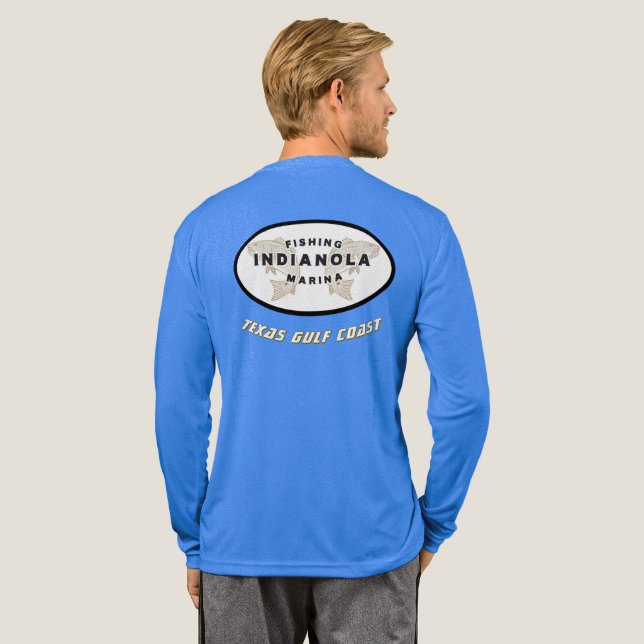 Indianola Marina T-shirt Tri-Blend Shirt (Full Back)