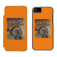 Indians of the Northwest - Indian Chief & Teepee