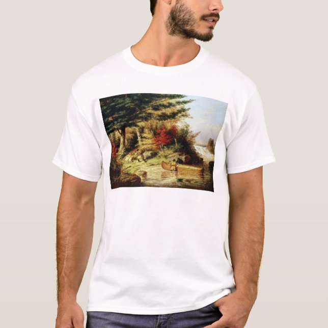 Indians transport furs through Canadian T-Shirt (Front)