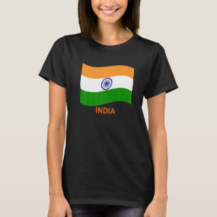 India's Bharat Indian Waving Flag T-Shirt