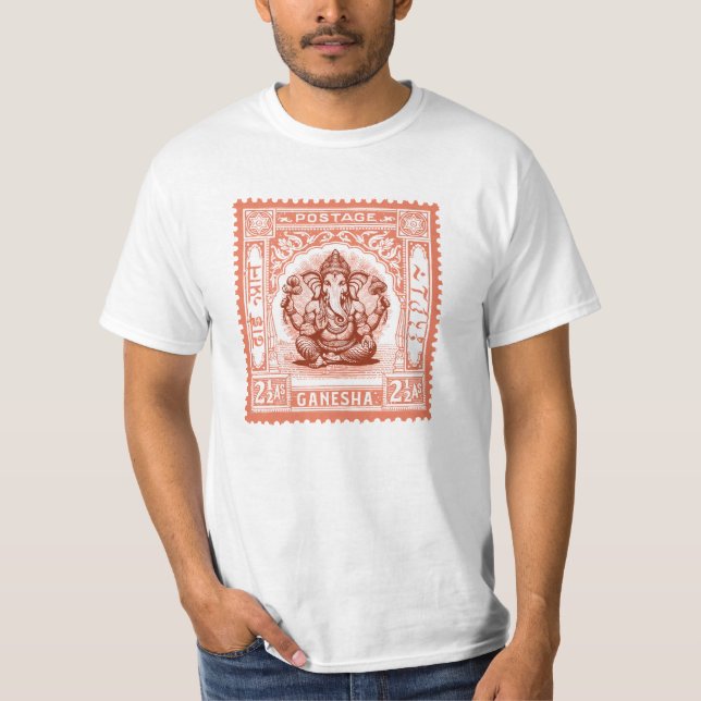 India's Stamp Design, Ganesha T-Shirt (Front)