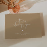 INDIE Bohemian Earth Toned Wedding Guest Book<br><div class="desc">This guest book features a bohemian earth toned colouring and edgy handwritten font. Easily change the colours to match your event and change the names and date on the front and side spine for a personal touch.</div>