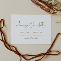 INDIE Boho Beige Burnt Orange Change the Date