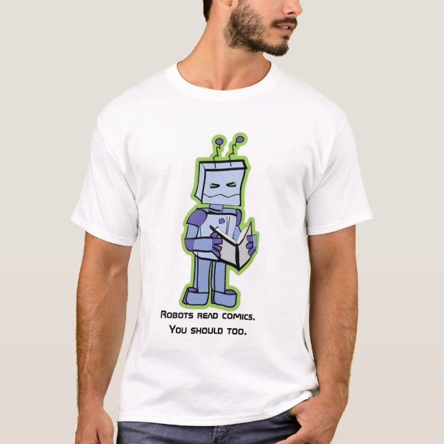 Indie Comics Review - Robot Shirt (Front)