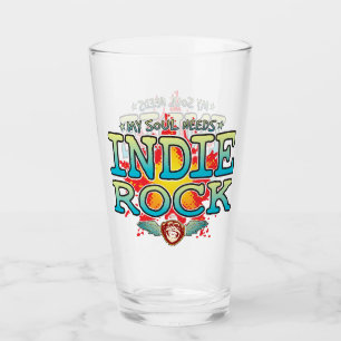 Indie Rock Soul Glass Tumbler
