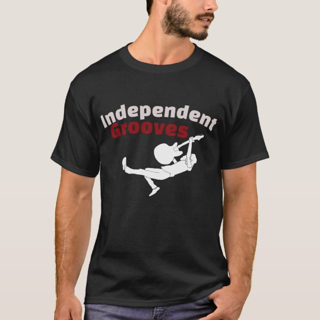 Indie Tunes, Independent Mood T-Shirt (Front)