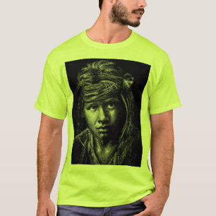 Indigenous American Boy's Face larger T-Shirt
