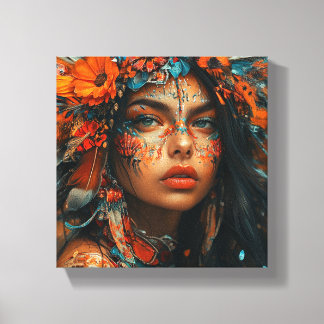 Indigenous Art Canvas Print