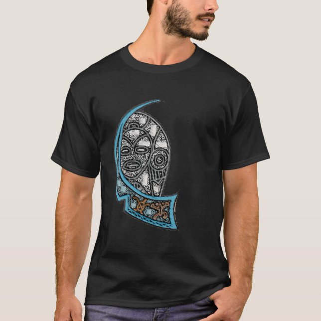 Indigenous Atabey Goddess Taíno Symbol from Puerto T-Shirt (Front)