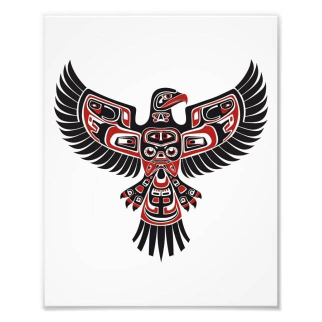 Indigenous Haida People Of The Pacific Northwest  Photo Print (Front)