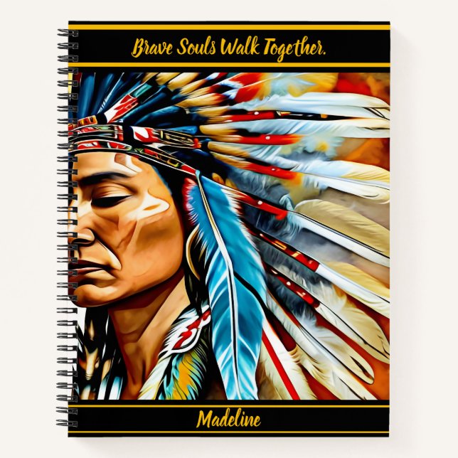 Indigenous Logbook: Artistic Heritage Notebook (Front)