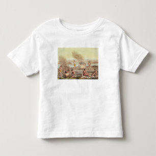 Indigenous natives from Florida preparing and cook Toddler T-Shirt