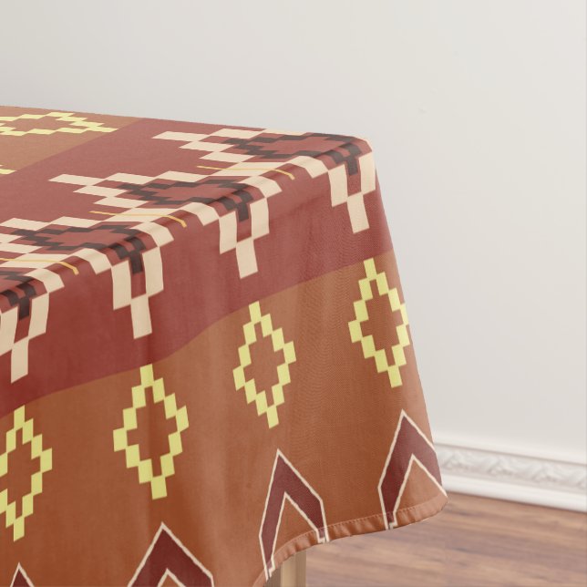 Indigenous Print 4 Tablecloths (In Situ)