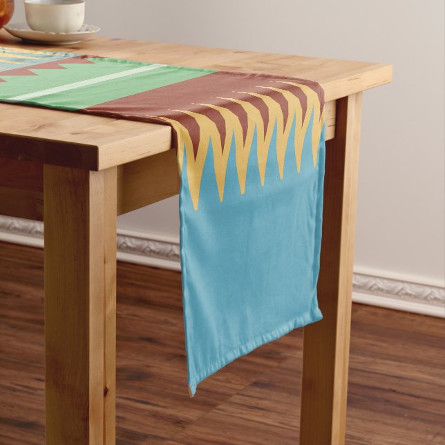Indigenous Print 5 Table Runner (In Situ)