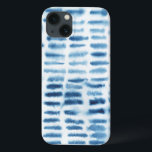 Indigio Watercolor Print iPhone 13 Case<br><div class="desc">Indigio Watercolor Print. Artist: Grace Popp. Image ID: 153151FN.</div>