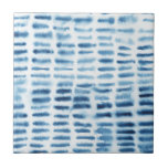 Indigio Watercolor Print Tile<br><div class="desc">Indigio Watercolor Print. Artist: Grace Popp. Image ID: 153151FN.</div>