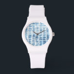 Indigio Watercolor Print Watch<br><div class="desc">Indigio Watercolor Print. Artist: Grace Popp. Image ID: 153151FN.</div>