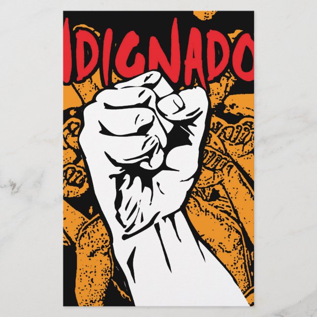 Indignados Stationery (Front)