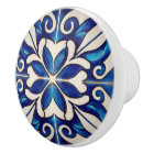 Indigo Azulejo Blue Portuguese Lisbon Decorative C