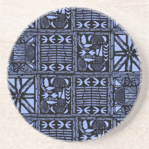 Indigo Batik Quilt - Blue Coaster