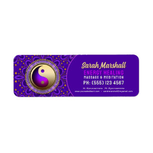 Indigo Blue Purple Gold Angelic Energy Healing