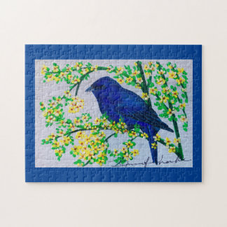 Indigo Bunting Puzzle