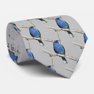 Indigo Bunting Tie