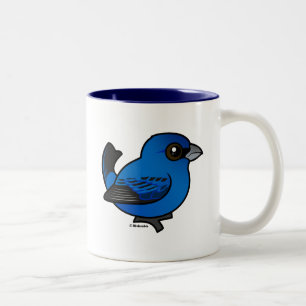 Indigo Bunting Two-Tone Coffee Mug