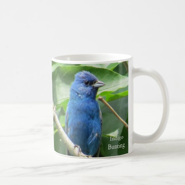 Indigo Buntings Coffee Mug by BirdingCollectibles (Right)