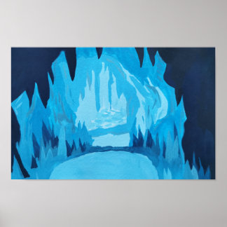 Indigo Cave Poster