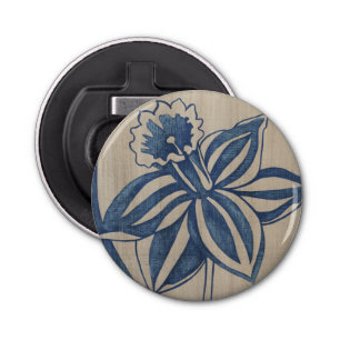 Indigo Daffodil Bottle Opener