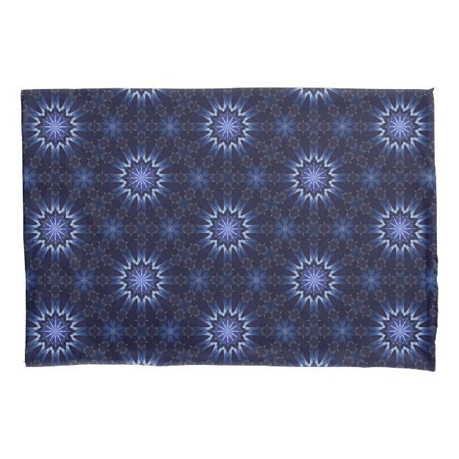 Indigo Dream Star Pillowcase (Front)