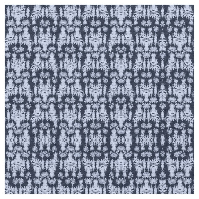  Indigo Echoes Fabric (Close Up)
