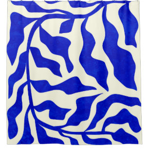 Indigo Elegance Shower Curtain