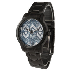 Indigo Extraction - Geometric Watch