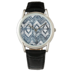 Indigo Extraction - Geometric Watch