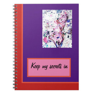 Indigo Flowers Notebook