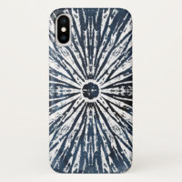 Indigo Ink Radial Motif
