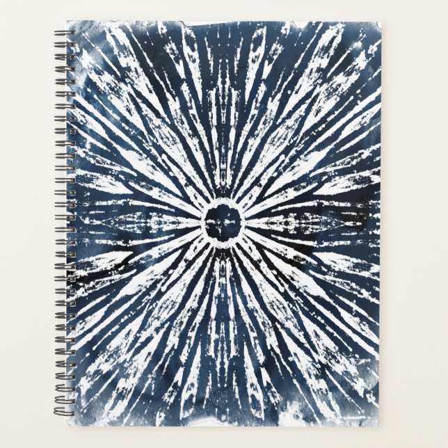 Indigo Ink Radial Motif Planner (Front)