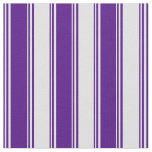 Indigo & Lavender Coloured Pattern of Stripes Fabric