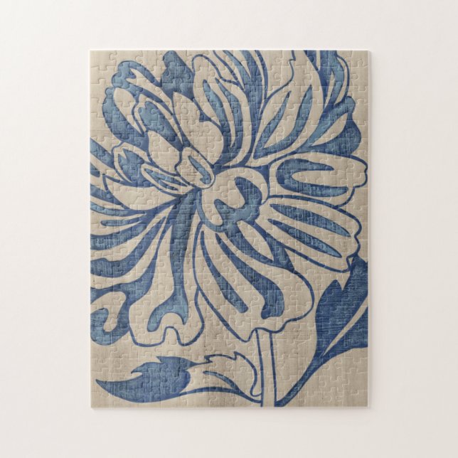 Indigo Mum Jigsaw Puzzle (Vertical)