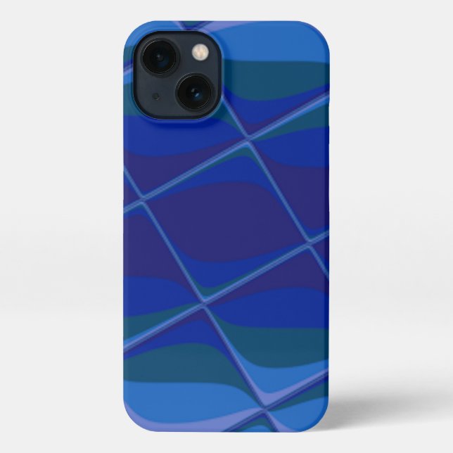 indigo palette iPhone case (Back)