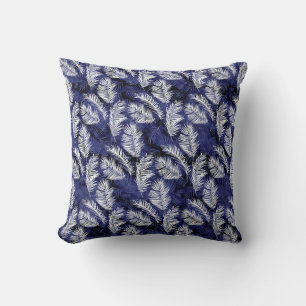 Indigo Palms Cushion