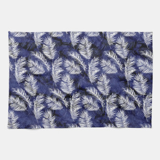 Indigo Palms Tea Towel