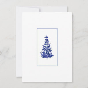 Indigo Pine Trees Card