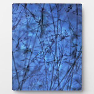 Indigo Plantscape Plaque