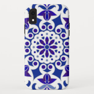Indigo Portuguese Azulejos Blue and White Tiles Case-Mate iPhone Case
