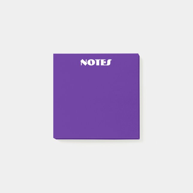 Indigo Post-it Notes (Front)