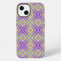 Indigo Purple Alternative Diamond Pattern