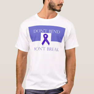 Indigo Ribbon -Don't Bend Don't Break T-Shirt